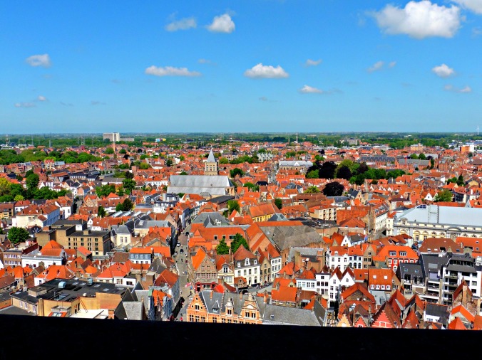 The Best Views in Bruges from the Top of the Belfry